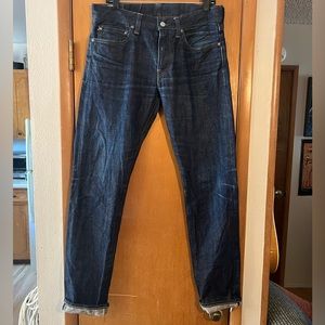 J. Crew Style 484 Selvedge Raw Denim Jeans